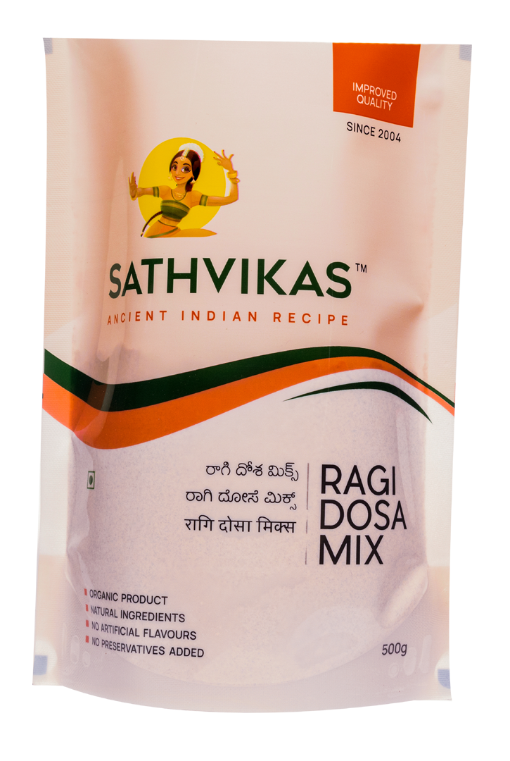 Ragi Dosa Mix (500 grams) Pack Of 1.